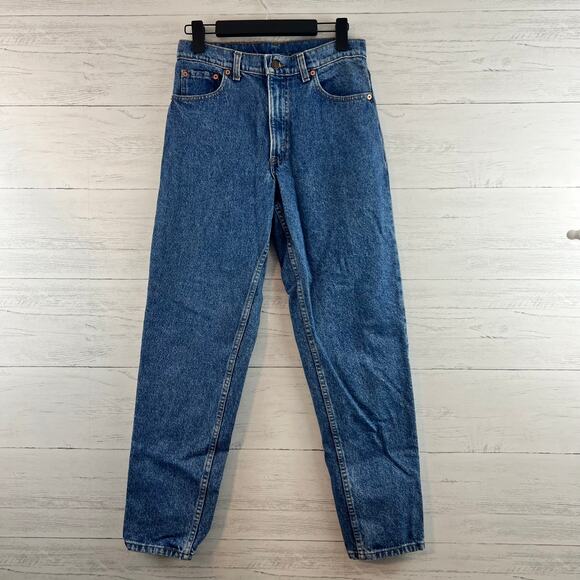 Levi's 550 Tapered Leg Medium Wash Denim Jeans Size 30 - Picture 1 of 8